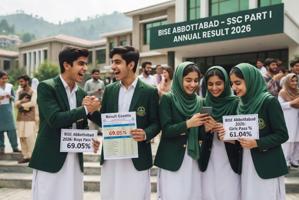Abbottabad Board SSC Part 1 Result 2026: Boys Outperform Girls with 69.05% Pass Rate